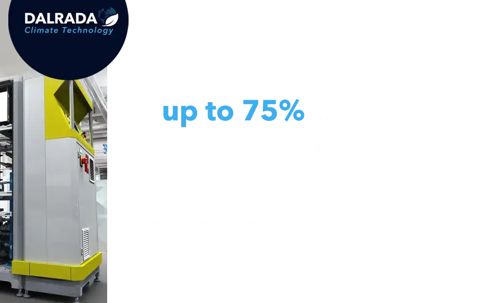 Did you know? You can cut energy costs by up to 75% with Dalrada’s simultaneous heating and cooling technology.
