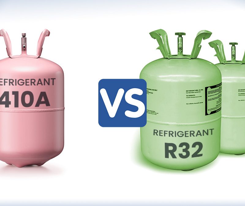 410A vs R32-refrigerant